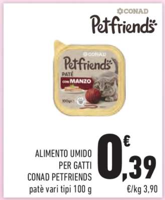 CONAD Petfriends Patè