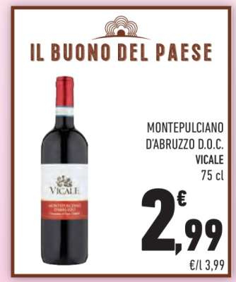 MONTEPULCIANO D’ABRUZZO D.O.C.