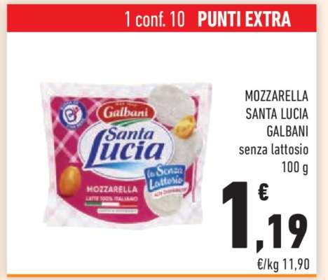 MOZZARELLA SANTA LUCIA GALBANI