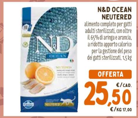 N&D OCEAN NEUTERED