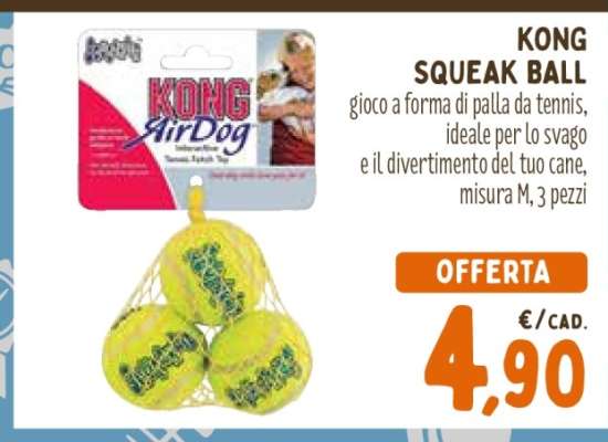 KONG SQUEAK BALL