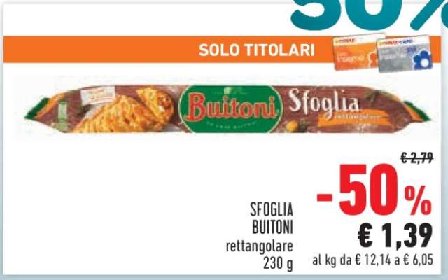 SFOGLIA BUITONI rettangolare