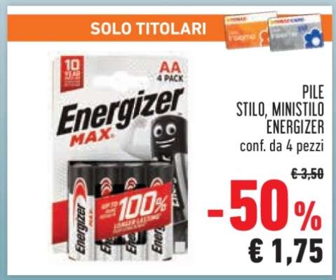 Pile Stilo, Ministilo Energizer