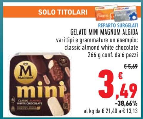 GELATO MINI MAGNUM ALGIDA