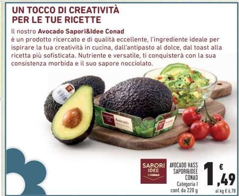 Avocado Hass SAPORI&IDEE CONAD