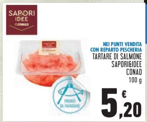 Tartare di Salmone Sapori&Idee Conad