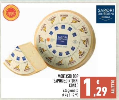 Montasio DOP Sapori&Dintorni Conad