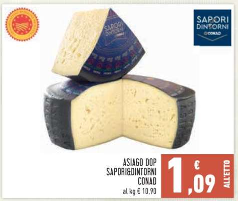Asiago DOP Sapori&Dintorni Conad