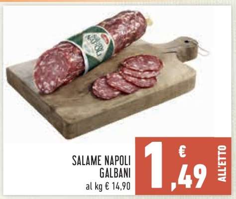 Salame Napoli Galbani