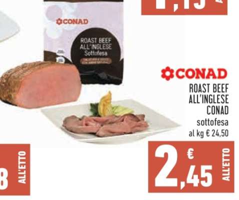 ROAST BEEF ALL'INGLESE CONAD