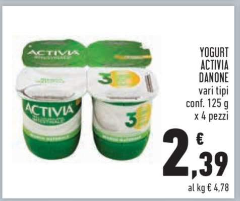 YOGURT ACTIVIA DANONE