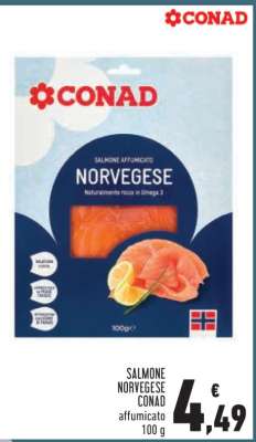 Salmone Norvegese Conad
