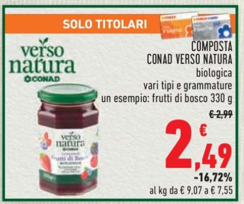 Composta Conad Verso Natura