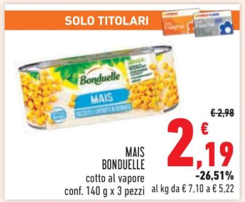 Mais BONDUELLE