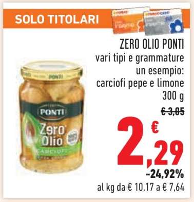 ZERO OLIO PONTI
