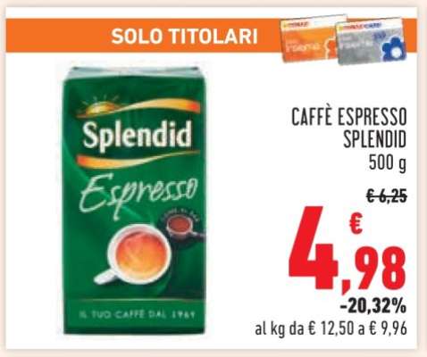Caffè Espresso Splendid