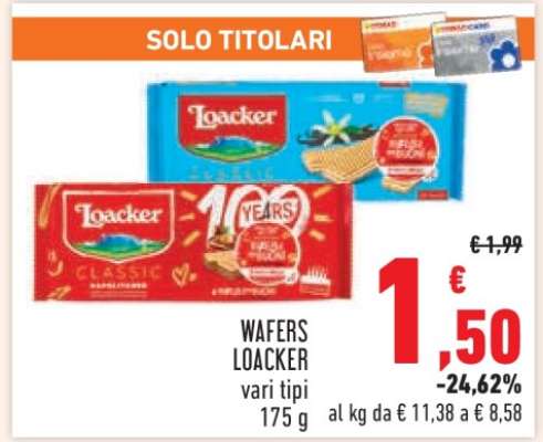 WAFERS LOACKER