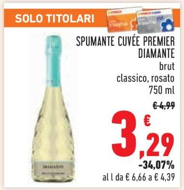 SPUMANTE CUVÉE PREMIER DIAMANTE