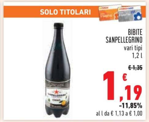 BIBITE SANPELLEGRINO