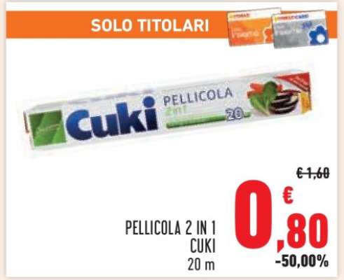 PELLICOLA 2 IN 1 CUKI