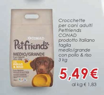 Crocchette per cani adulti Petfriends