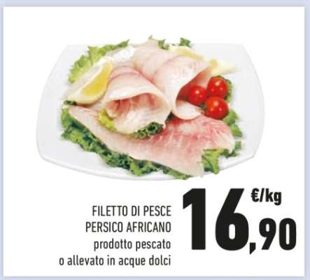 Filetto di Pesce Persico Africano
