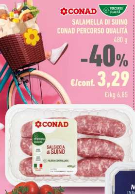 SALAMELLA DI SUINO CONAD PERCORSO QUALITÀ