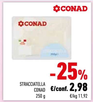 Stracciatella Conad