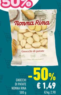 Gnocchi di Patate Nonna Rina
