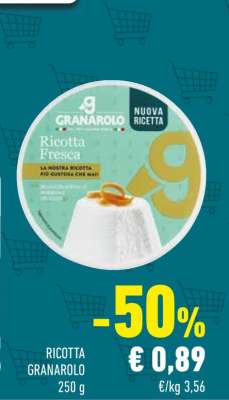 RICOTTA GRANAROLO