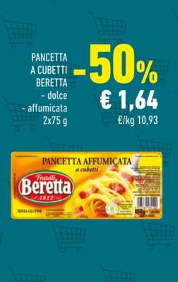 PANCETTA A CUBETTI BERETTA