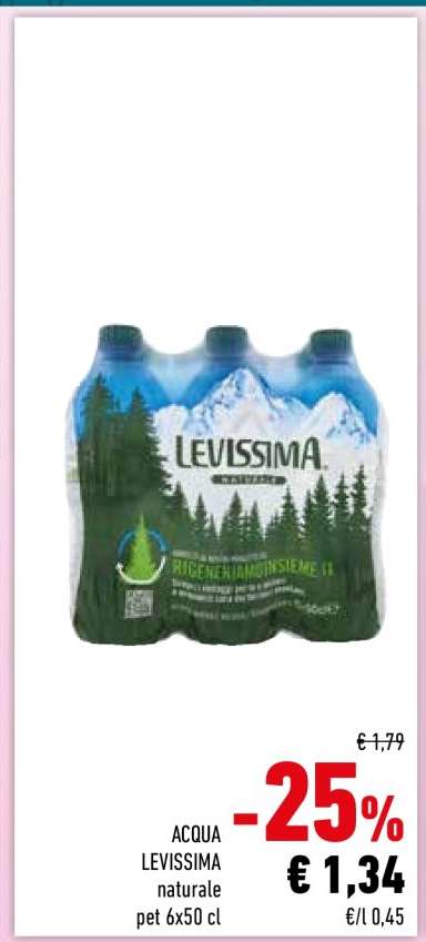 ACQUA LEVISSIMA
