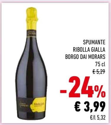 Spumante Ribolla Gialla Borgo Dai Morars