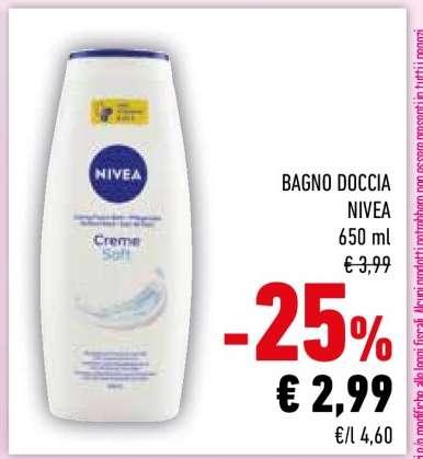 BAGNO DOCCIA NIVEA