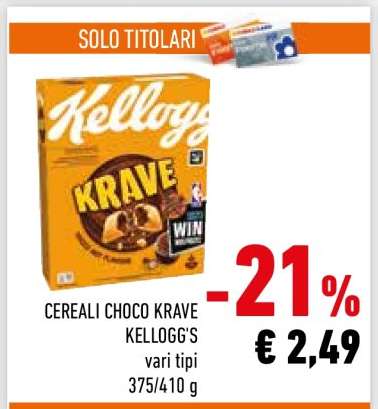 Cereali Choco Krave Kellogg's