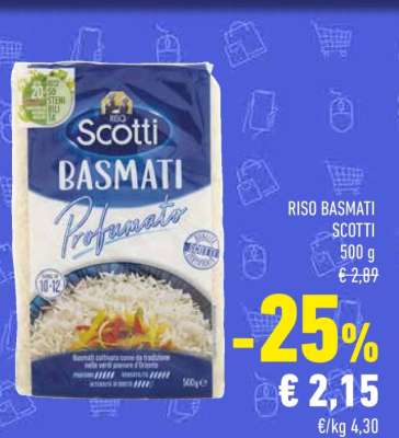 Riso basmati SCOTTI