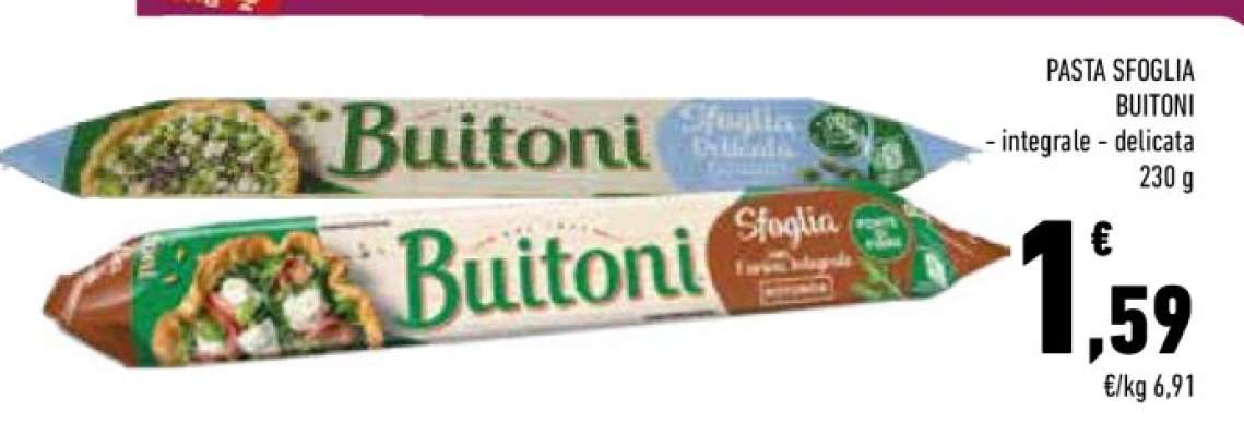 Pasta Sfoglia Buitoni