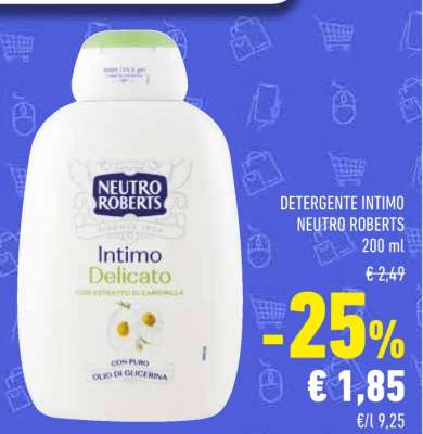 DETERGENTE INTIMO NEUTRO ROBERTS