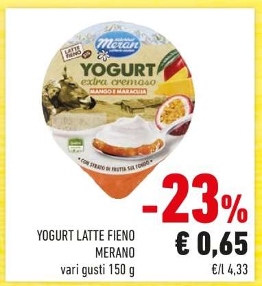 YOGURT LATTE FIENO MERANO