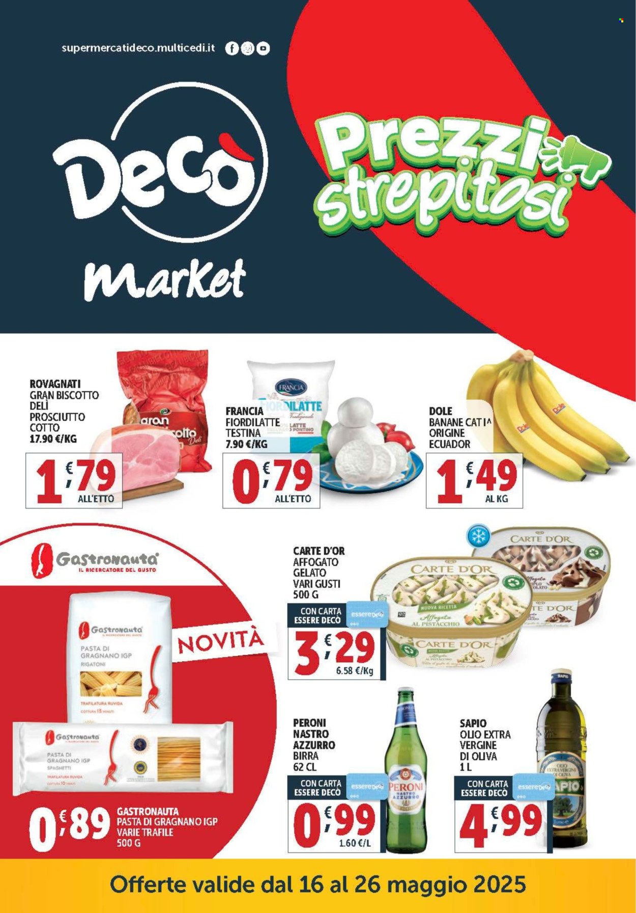 Volantino Deco - 16/5/2025 - 26/5/2025. Pagina 1