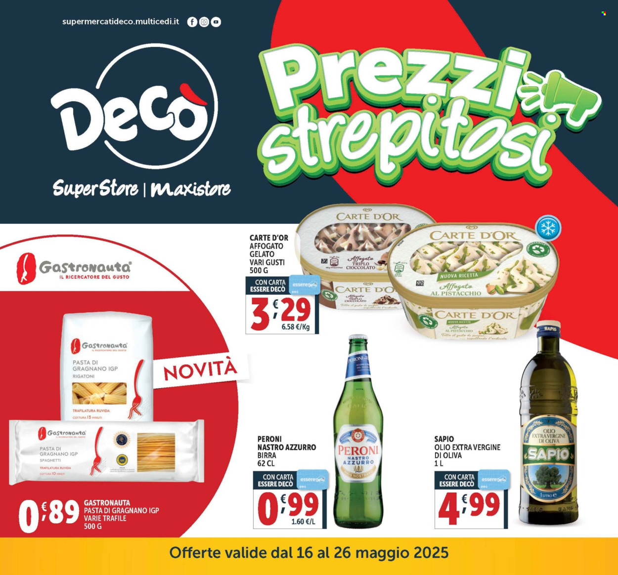 Volantino Deco - 16/5/2025 - 26/5/2025. Pagina 1