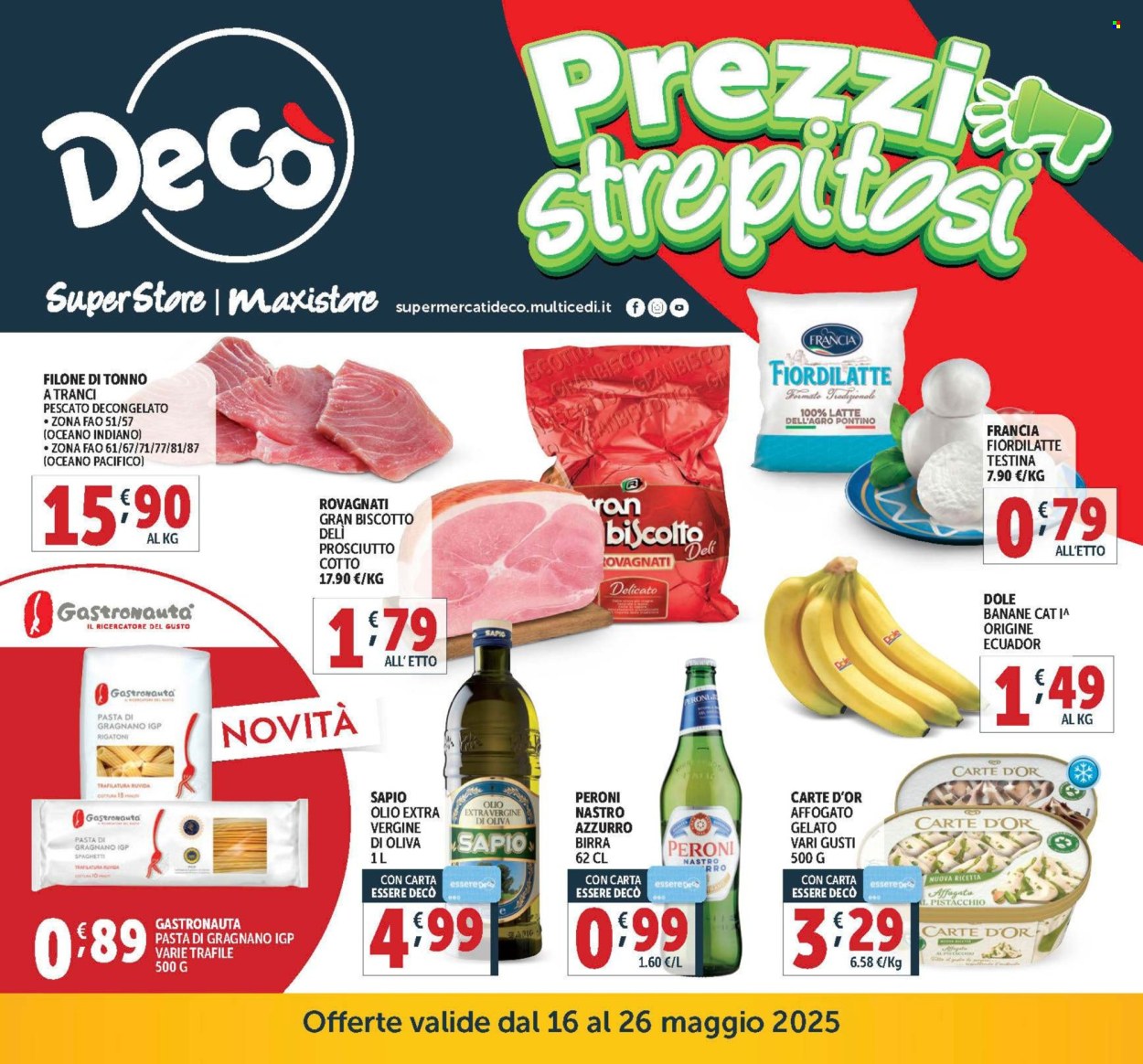 Volantino Deco - 16/5/2025 - 26/5/2025. Pagina 1