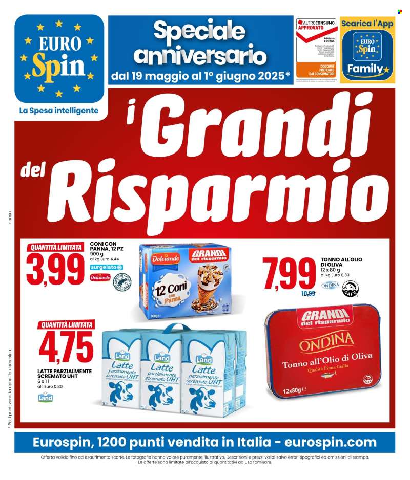 Volantino EuroSpin - 19/5/2025 - 1/6/2025.