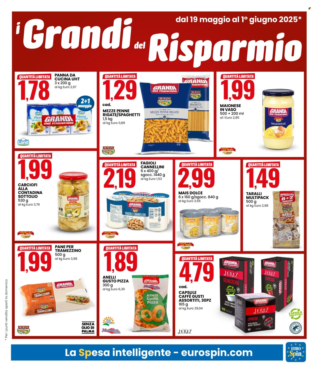 Volantino EuroSpin - 19/5/2025 - 1/6/2025. Pagina 1
