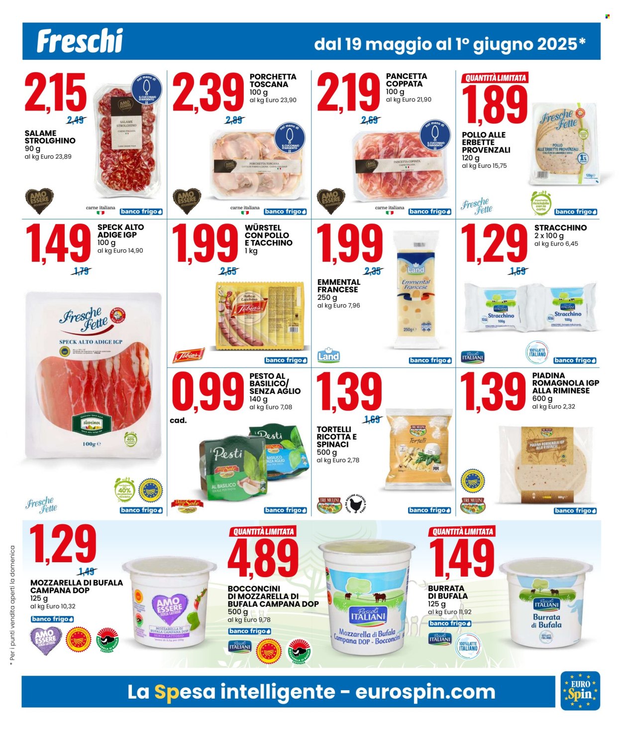 Volantino EuroSpin - 19/5/2025 - 1/6/2025. Pagina 1
