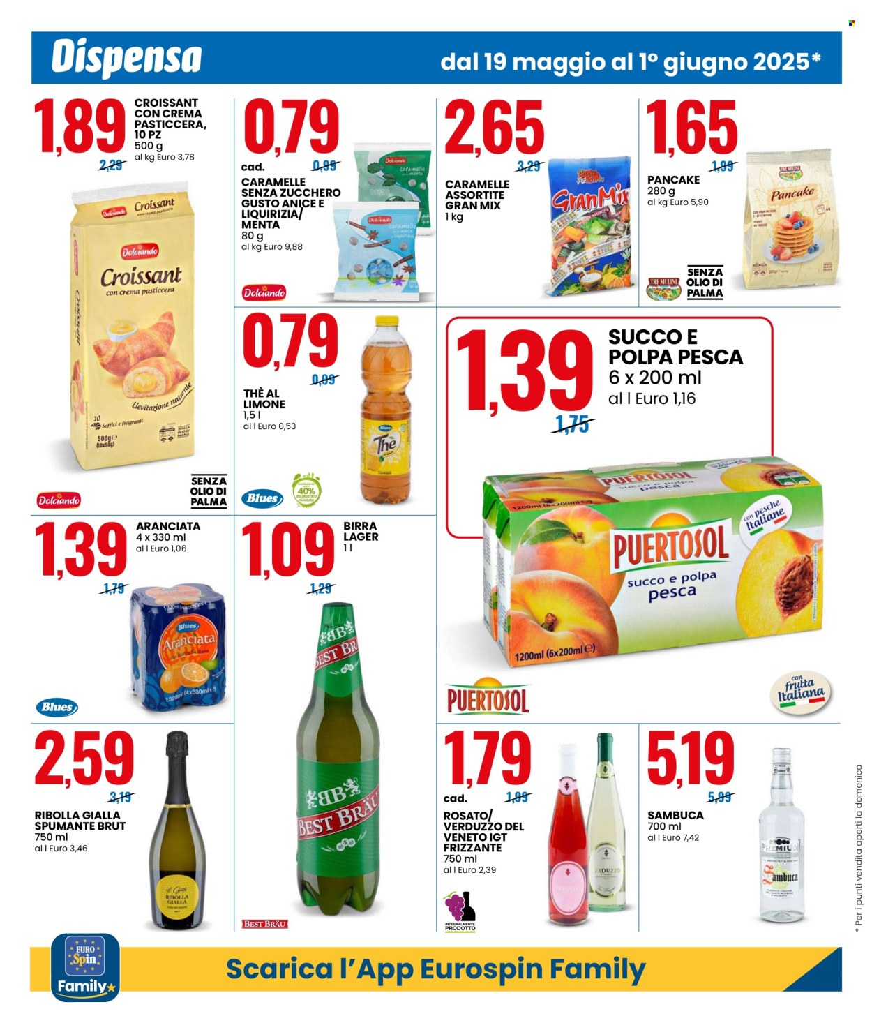 Volantino EuroSpin - 19/5/2025 - 1/6/2025. Pagina 1