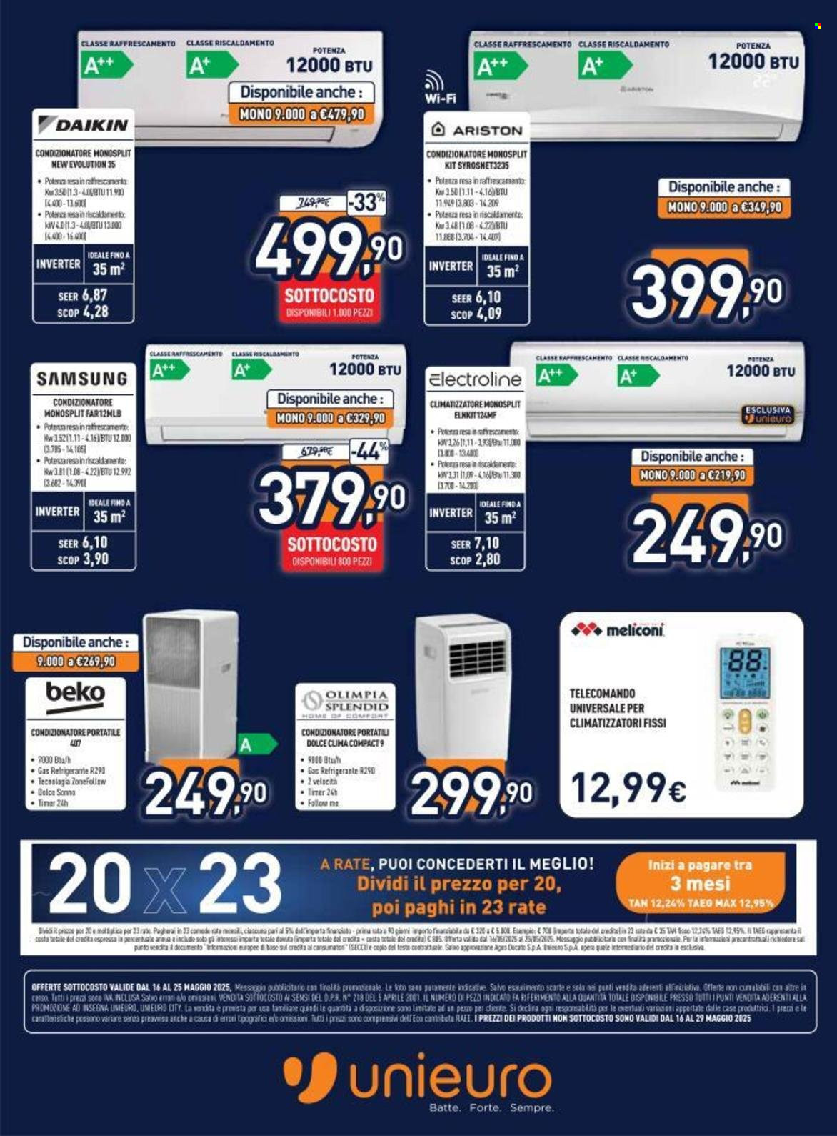 Volantino Unieuro - 16/5/2025 - 1/6/2025. Pagina 1