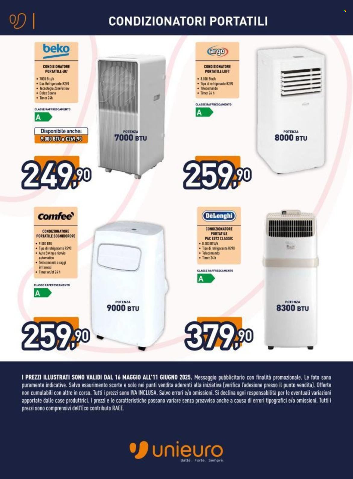 Volantino Unieuro - 16/5/2025 - 11/6/2025. Pagina 1