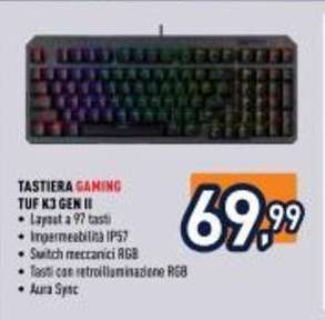 Tastiera Gaming TUF K3 Gen II
