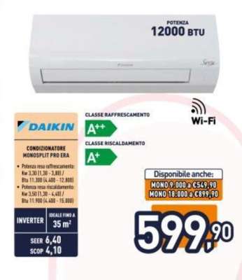 Condizionatore Monosplit Pro Era Daikin